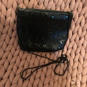 Sparkly black handbag